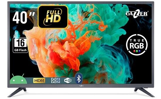 Телевізор Gazer TV40-FS2G Телевізор Gazer TV40-FS2G